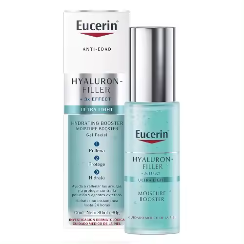 Eucerin Hyal Filler Booster Hidratante con Ácido Hialurónico y Glicerina para Piel Rejuvenecida - 1