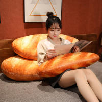 Almohada De Peluche Francesa Para Panecillos 20-100cm Imagen Impresa Food Plushie Regalo Para Hombres Decoración Para Fiesta Y Sueño - details 14