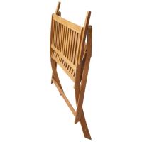 vidaXL Banco de jardín madera maciza de acacia 120 cm - details 2