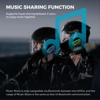 GEARELEC GX10 Intercomunicador Bluetooth Para Motocicleta Casco Headset 10 Conductores Sin Cable BT Interfono De Motocicleta Compartir Música - details 7