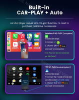 Radio De Coche Android 13 2Din Con Carplay Multimedia Auto GPS BT Para Peugeot 307 Volkswagen Golf Polo Passat B5 MK5 Bora MK4 MK3 - details 17