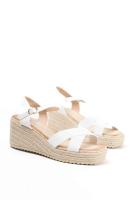 Wunder Spring alpargatas doradas cuña alta de espartos con plataforma plantilla acolchada comodidad y estilo para el verano - details 7