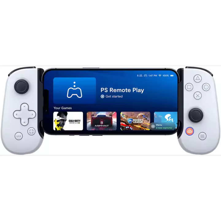 Gamepad BACKBONE One Mobile para iPhone (Lightning) Mando de juego - PlayStation Edition Blanco - 1