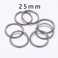 Anillos Abiertos De Acero Inoxidable 30-200Pcs 3-25mm Para Fabricación De Joyas DIY Conectores Y Accesorios De Encuentros - details 8
