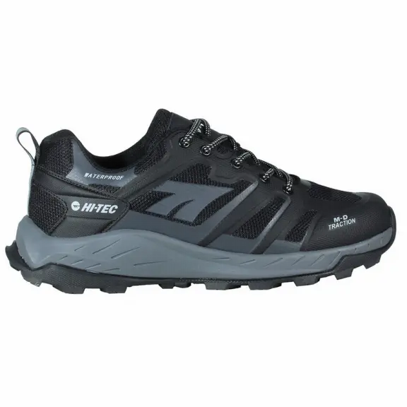 Zapatillas montaña Hi-Tec Toubkal Low negro gris hombre - 1