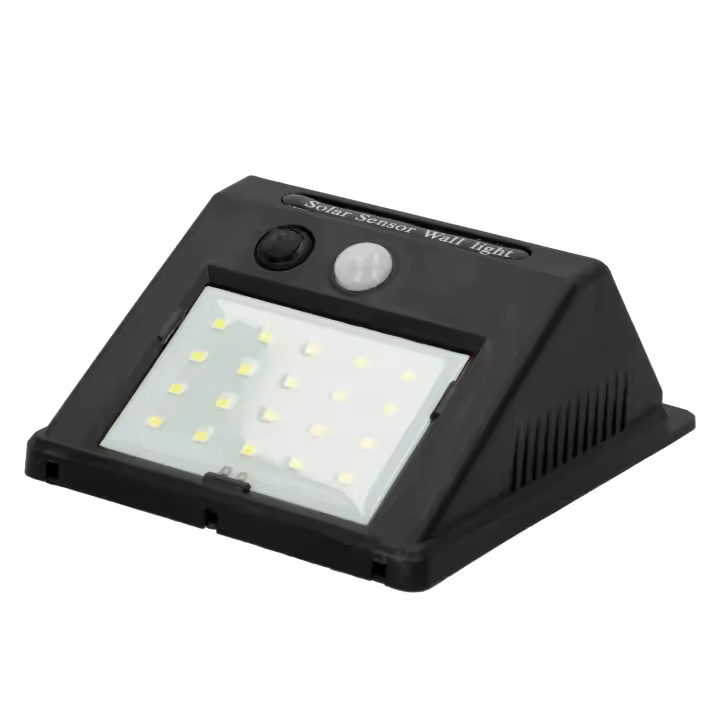 Aplique luz solar 8 led con sensor de movimiento Aktive Tech - 1