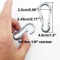 2/4/6pcs Cuerda Reflectante Para Acampar Amarrar Tenda Fijador Rápido Hebilla Pulley Tensionador Gancho Para Exterior - details 7