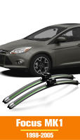 Limpia Parabrisas Delantero Puntas De Limpieza Inteligentes Para Ford Focus MK1 1998-2005 Accesorios De Ventanas Anteriores 22"19" LHD Material De Goma Natural - details 0