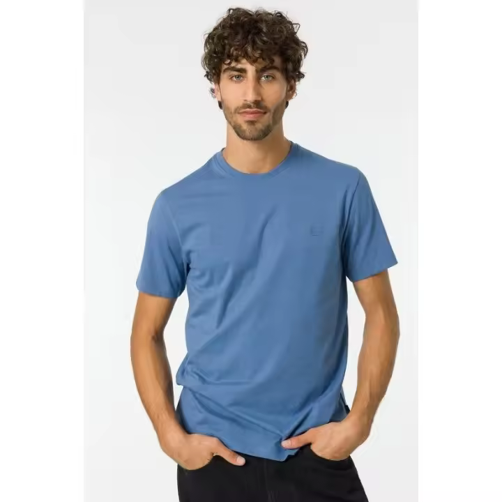 Camisetas Hombre Marcas Ropa Tiffosi Tiffosi hombre  Camisetas-Tiffosi- Barton_1 azul - 1
