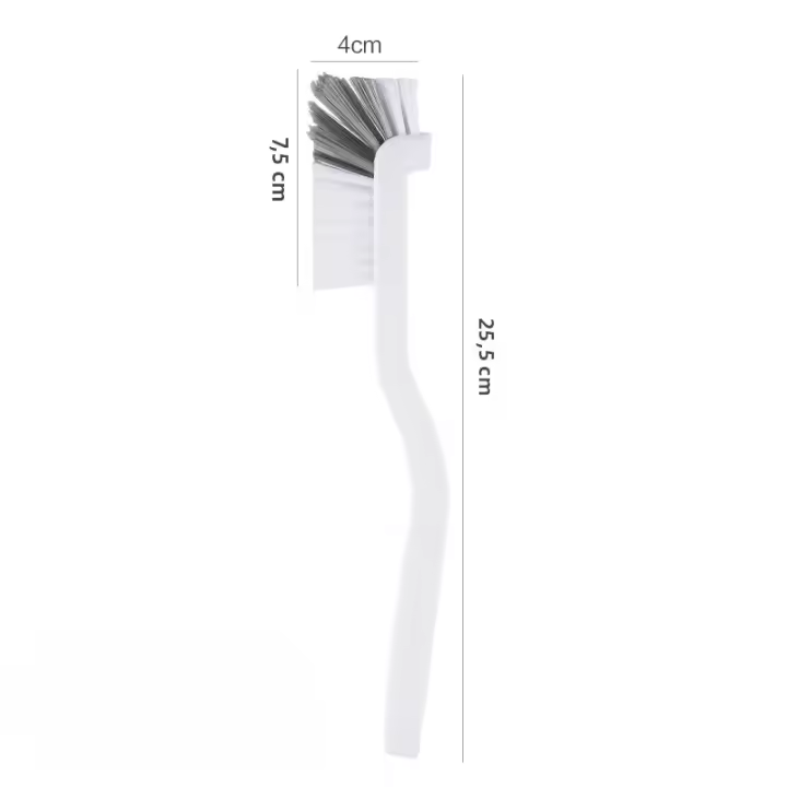 Cepillo De Limpieza Ecológico 360 Grados Con Mango Largo Y Broca Ancha Para Tanque De Peces Botella De Leche Bebé Y Tubo De Vidrio Herramientas De Cocina Y Hogar - 1