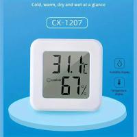 Mini Termómetro Y Higrómetro Digital LCD Para Dormitorio Sensor Portátil Medidor De Temperatura Y Humedad Herramienta - details 0