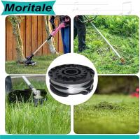 Accesorios para cortacésped, cabezal de corte, carrete Moritale para desbrozadora Parkside LIDL Akku PRTA 20-Li C3 A1 B2 PRT 550 A1 A3 PRT 300 A1 (6 piezas) - details 4