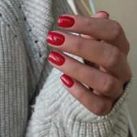 24PCS Uñas Postizas Cuadradas De Color Carne Pura Para Fiestas Y Citas Uñas Postizas De Ambra ABS Para Uso Diario - details 2