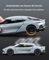 Modelo De Coche De Lujo Gemini GT a Escala 1:32 En Aleación Con Sonido Y Luz Regalo Para Niños Vehículo De Simulación Coleccionable - details 12