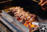 Ventilador para barbacoa para Cocinar al Aire Libre, ventiladores de Aire con manivela, fuelle para barbacoa, accesorios para estufas de camping y picnics - details 2