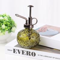 Botella De Rociador De Vidrio Y Metal Para Jardín Retro Con Tapa De Presión Y Rostrón De Alta Atomización Herramienta De Riego Para Plantas Capacidad 240ML Tamaño 9*16cm - details 8
