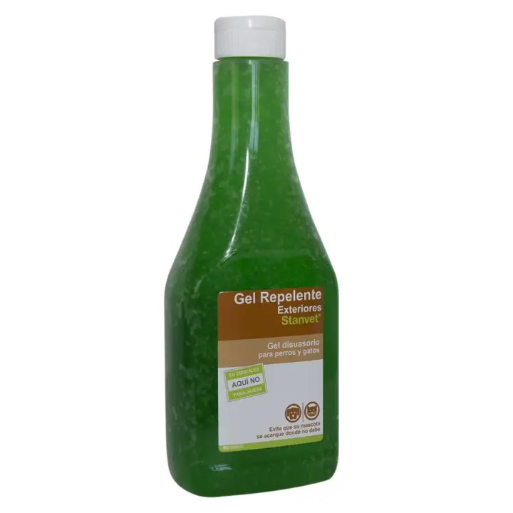 Gel repelente exteriores Stanvet 480 ml aleja perros y gatos de áreas no deseadas Stangest - 1