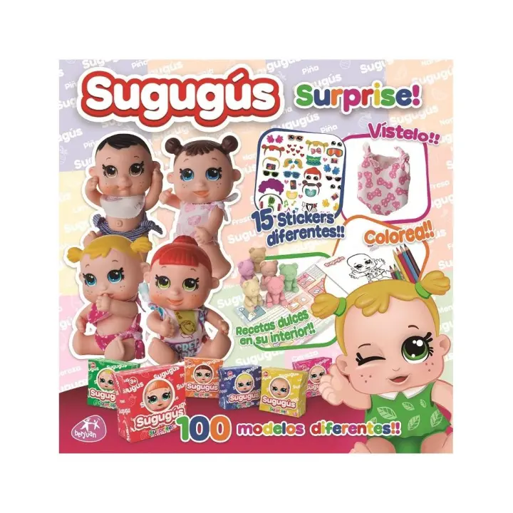 Sugugús surprise muñecos surtidos con olor ( modelos surtidos 1 unidad ,se envían aleatoriamente) Berjuan - 1