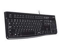 Logitech K120 Teclado USB - Resistente a Salpicaduras - Cable de 1.50m - Color Negro - details 1