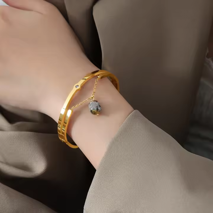 Pulsera de las mujeres de alta calidad pulsera de las joyas de las mujeres de Piedra natural - 1