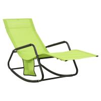 vidaXL Tumbona de acero y tela textilene Negro, Gris, Crema Sillas de Exterior Ideal para jardín, playa, piscina, terraza Tumbona Piscina Tumbonas Playa Tumbonas Jardín Exterior - details 3