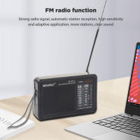 Mini Portátil Radio Digital AM FM MP3 Juguetes Y Juguetes De Speaker Stonego Dispositivos Para Pilas AA Estilo Vintage - details 5