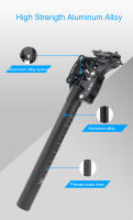 RIRO RCX Sillín De Bicicleta Con Suspensión Postura De Sillín De Viaje 50MM 350mm*27.2mm/28.6/30.0/30.4/30.9/31.6/33.9mm Para Bicicleta De Montaña Tubo De Sillín - details 2