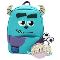 Mochila Loungefly Disney Monster Sullivan Mini PU De Cuero Para Hombre Y Mujer Bolsa De Moda Para Outdoor Y Escuela Regalo De Cumpleaños - details 0