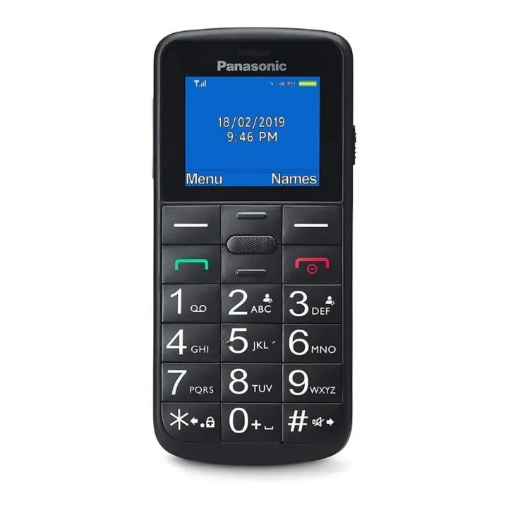 Teléfono Móvil Panasonic KX-TU110EXB para Personas Mayores/ Negro - 1