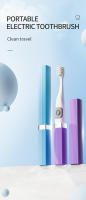 Cepillo De Dientes Eléctrico Jian Marca Mini Y Portátil Con Cabeza Oval Para Limpieza Profunda IPX7 Impermeable Nueva Diseño Para Adultos - details 0