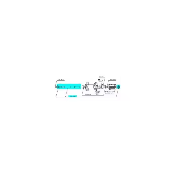 Divasa Farmavic Farmavic Farmavic Farmavic Farmavic Farmavic Farmavic - Eje Trasero Bicicleta Ksyrium Pro - Reparación y Mantenimiento - 1