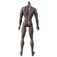 Muñeco De Escala Masculina Adonis Negro Super Tono 1/6 Articulaciones De Yoga Móviles 32cm Colección Limitada Para Jóvenes De 14 Años Material Plástico - details 1