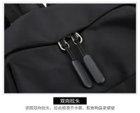 Mochila Mini Para Hombre Negra De Moda Pequeña Bolso De Hombro Escolar Impermeable De Lona Diseñador Deportes Y Viajes 2023 - details 14