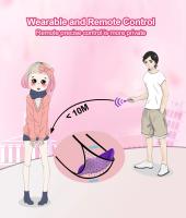 Vibrador De Mujer Con Control Remoto Inalámbrico Estimulador De Clítoris Y G-Spot Panty Vibrator Adecuado Para Parejas Y Adultos Tienda De Juguetes Sexuales - details 1