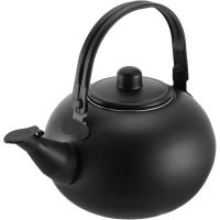 Té negro de acero inoxidable hervidor estufa tetera con infusor y mango para hervir agua calefacción té utensilios 22x20x17cm - details 0