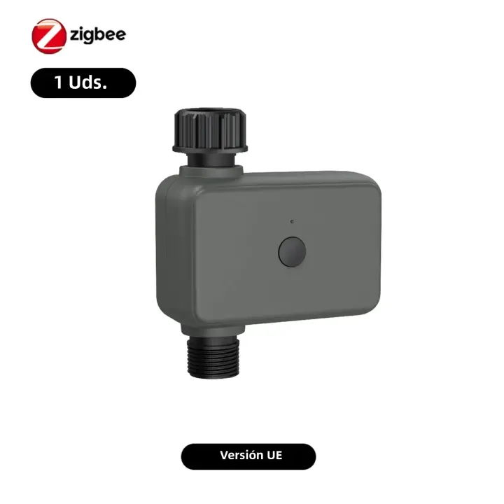 MOES Juego De Riego Inteligente ZigBee Con Timer De Agua Y Filtro De Retardo De Lluvia Control Remoto Compatible Con Alexa Y Google Home - 1