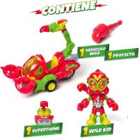 Vehículo escorpión de los SuperThings. Incluye 1 Wild Kid y 1 Wild SuperThing Villano exclusivos. con Disparador y Pinzas de escorpión para atrapar a los héroes - details 0