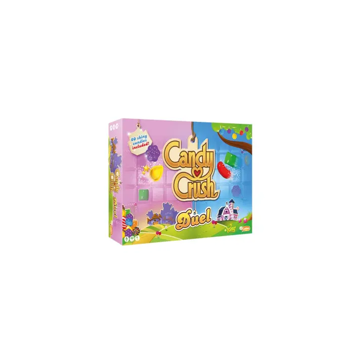 2Tomatoes Games | Candy Crush Duel | Juego de Mesa Creativo con Tablero | Consigue Más Puntos que Tus Rivales | 2 Jugadores | Idioma: Español, Catalán y Frances | Temática: Comidas Retro | Duración Partida: 15-30min | Edad Mínima: 8 años - 1