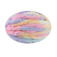 Hilo De Chenillo Thunkiy Para Tejer Y Crochet Manta Cojín Multicolor Suave Cálido Escarf Tejer Yarn 250g/Ball Adulto Mujer Polyester - details 16