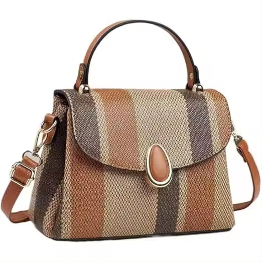 Bolsos de mano vintage en contraste - 1