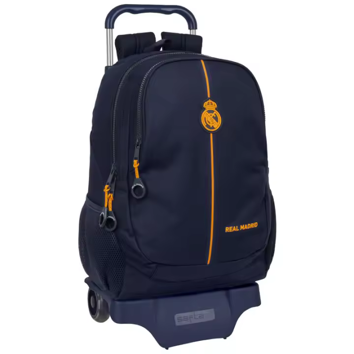 Mochila 665+Carro 905 Real Madrid 2? Equipacion 24/25 32X16X44Cm - 1