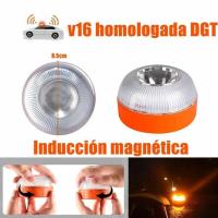 Luz De Emergencia Recargable V16 Homologada Por DGT Con Inducción Magnética Luz Estroboscópica Para Coche Nuevo - details 2