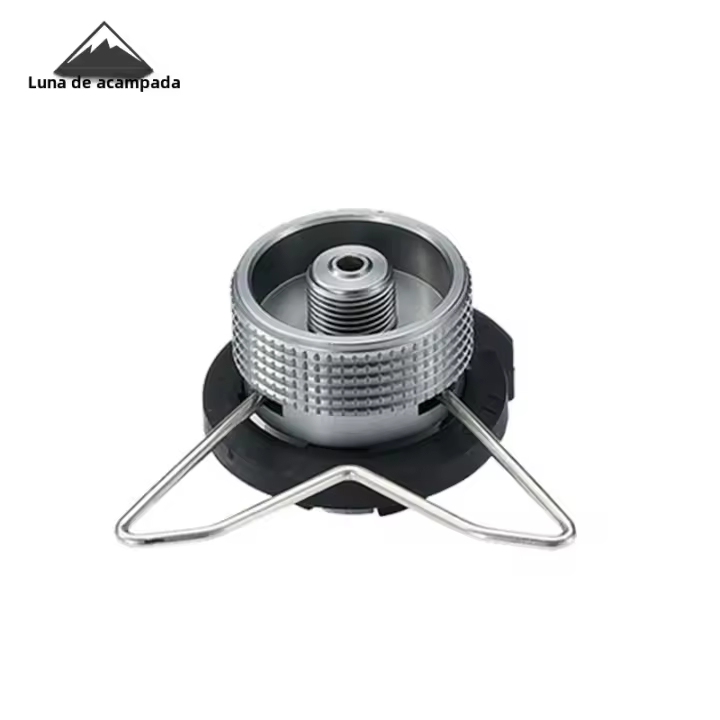 Adaptador De Cabeza De Quemador De Tanque De Gas CAMPINGMOON Z10 Para Estufa De Camping Aluminio Unipiece Manual No Incluye Ignición - 1