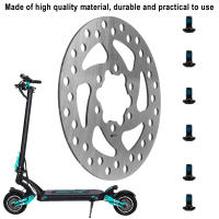 Disco De Freno Universal De 120mm Para Patinete Eléctrico VSETT 9 9+ ZERO 8X 9 Con Tornillos Colorido Material De Alta Calidad - details 0