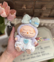 Muñeca De Vinilo Labubu 2.0 Sentada 15cm Ropa De Cumpleaños Regalo Para Princesa Macaroon 17cm Juguete Para Adolescentes Masculinos Y Femeninos - details 9