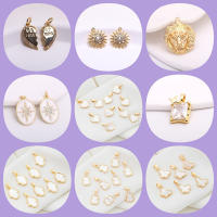 Protector De Cordones De Latón Enchapado En Oro 18K Conector En Forma De U Para Fabricación De Joyas Accesorios DIY - details 15