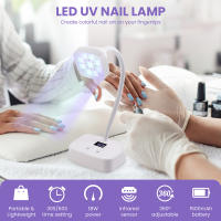 Secador De Uñas LED UV Inalámbrico Mini Lámpara De Secado Rápido Para Manicura Recargable Lámpara De Mesa Para Uñas - details 2