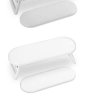 Soporte De Mano Plegable Para Manicura Y Masajes Espuma Almohadilla De Apoyo Para Mesa De Salon De Belleza Y Oficina - details 6