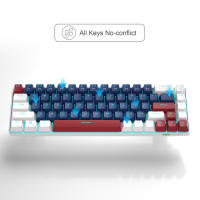 Teclado Mecánico Portátil MageGee 60% MK-Box Con Iluminación LED Compacto De 68 Teclas Para Oficina Y Juegos En Windows PC - details 0
