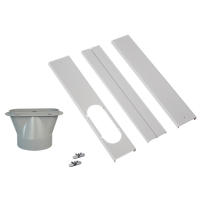 Kit De Ventilación Para Aire Acondicionado Universal Con Conector Ajustable Y Sellador De Ventana Tubo De Extensión De Ventilación De Aire Acondicionado VKTECH PVC Moderno - details 12